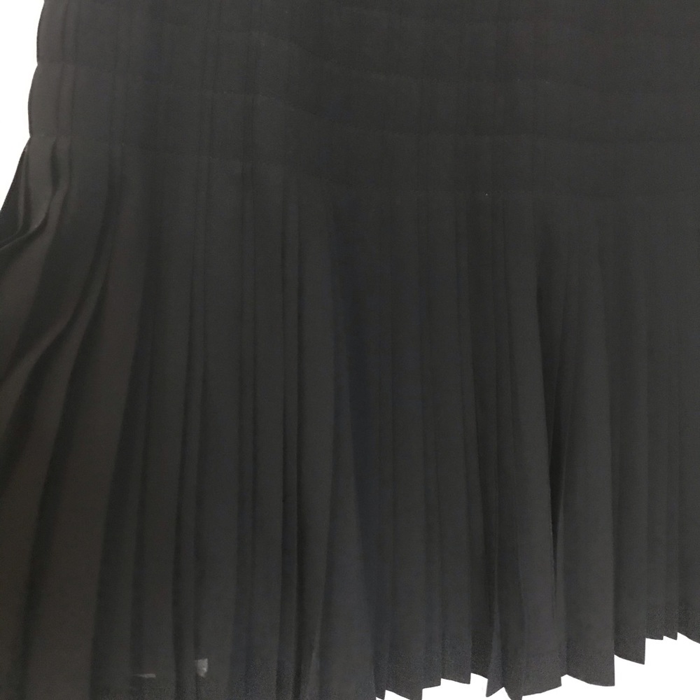 J.Crew Pleated Lattice Skirt in Navy - Picture 9 of 11